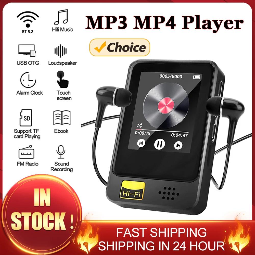 MP3 MP4 ÷̾, 8 GB, 16 GB, 32 GB, 64GB, BT5.2  ÷̾, ũ  Ŀ ׷, 3.5mm ̾,  å, FM , 